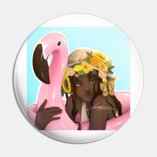 flamingo Pin