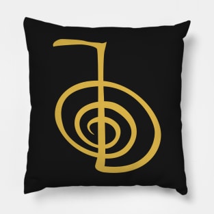 Cho ku rei Golden Reiki Symbol Pillow