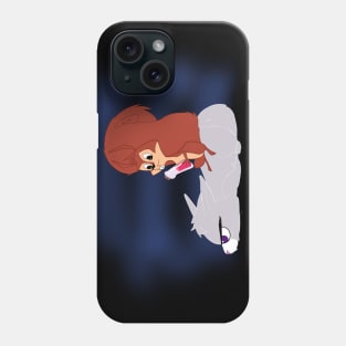 Yzma the cat and Squirrel Phone Case