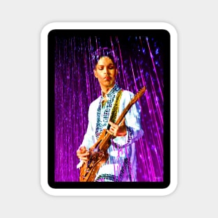 Purple Rain Painting Magnet