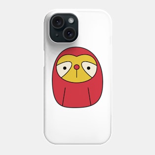 Red Sloth Phone Case