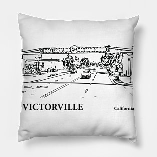 Victorville California Pillow