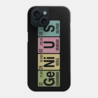 Genius - Periodic Table. Phone Case