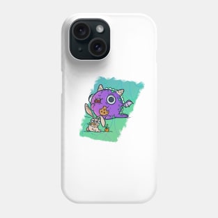 Chubby monster Phone Case