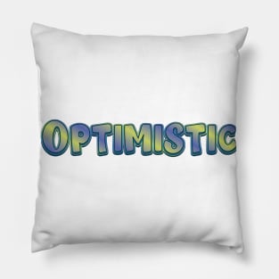 Optimistic (radiohead) Pillow