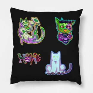 Halloween Cat Pack 3 Pillow