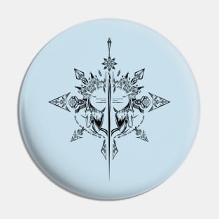 Jin Crest Pin