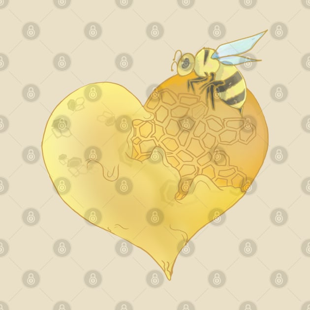 Honey Bee's heart by TheNeutralDragon