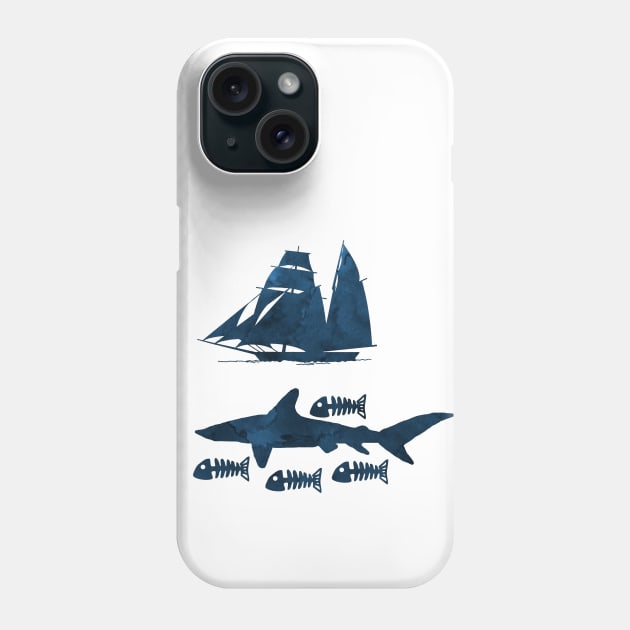 Shark Phone Case by TheJollyMarten