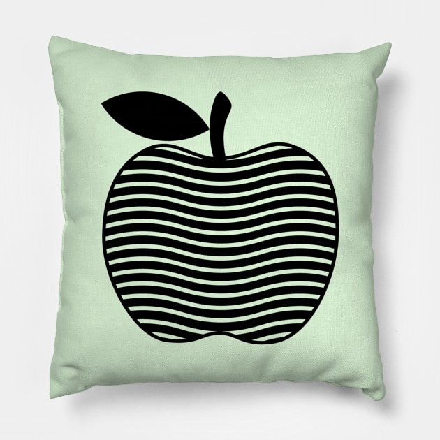 Decorative Apple Pillow by Usea Studio