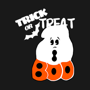 Boo the Cute Halloween Ghost T-Shirt