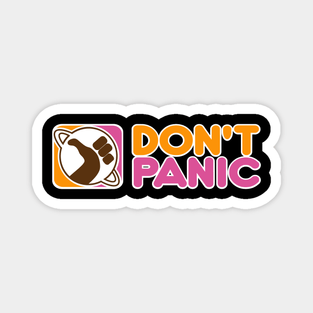 DONUT PANIC Magnet by Stupiditee