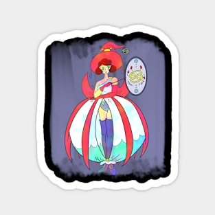 Zodiac Witch Cancer Magnet