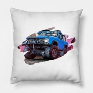 Bronco Art Print Pillow