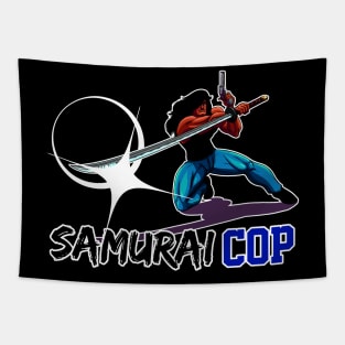 Samurai Cop Tapestry