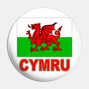 The Pride of Wales - Welsh Flag and Language Pin