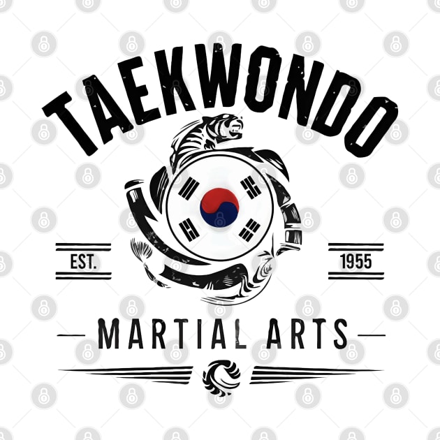 Taekwondo Art Tae Kwon Do Training Korean Martial Arts for men by TopTees