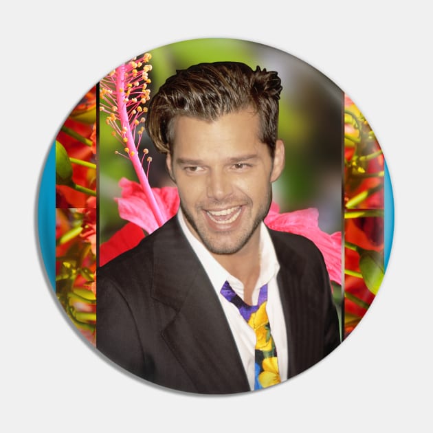 Ricky Martin Pin by austyndelugoart