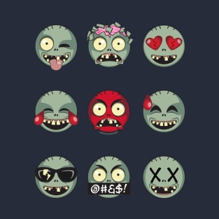 Zombie Emojis T-Shirt