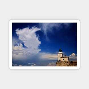 The lighthouse of Agia Mavra - Lefkada island Magnet