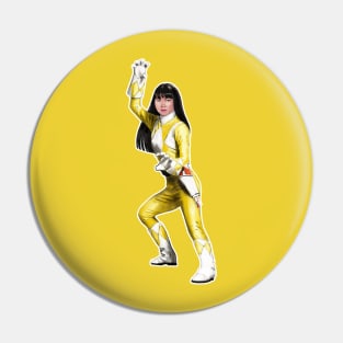 Mighty Morphin Power Rangers Yellow Pin