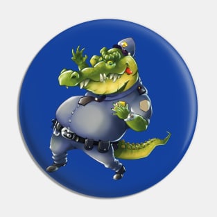 Crocodile Pin