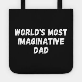 world's most imaginative dad Tote