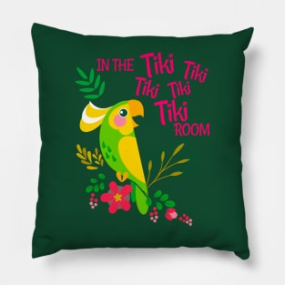 Enchanted tiki room Pillow