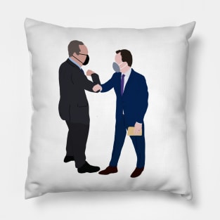 Doug and Chasten Elbow Bump Pillow