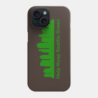 Help Keep Seattle Green - Recycle Phone Case