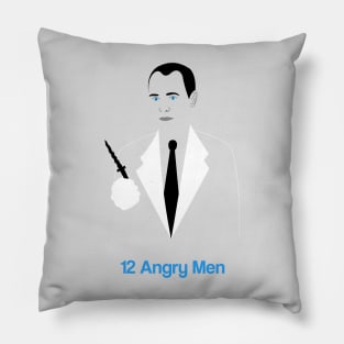 12 Angry Men Minimal Movie Fan Art Sidney Lumet Henry Fonda Pillow