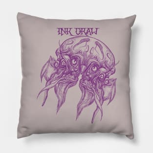 jellyfish monster Pillow