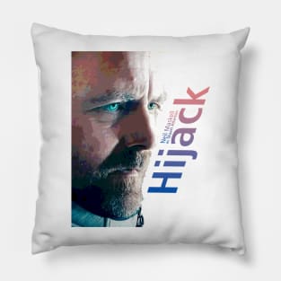 Hijack series Neil maskell as Stuart Atterton design Pillow