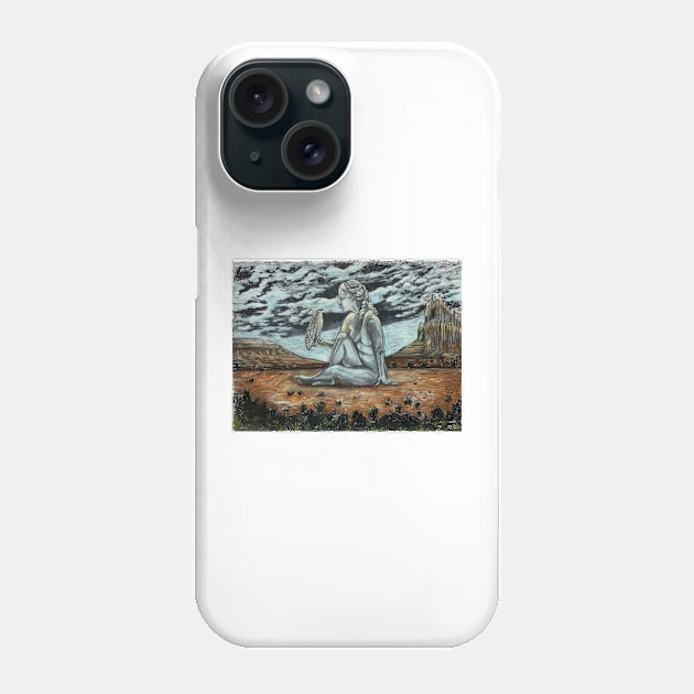 New Mexico Goddess Phone Case by KirstenAngelArt