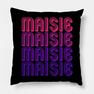 Maisie - Retro Minimal Line Pattern Pillow