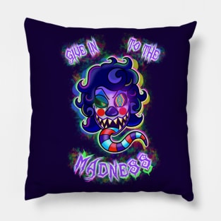 Roscoe's Madness (V1) Pillow