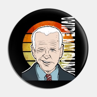 joe biden wipe my bum Pin