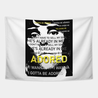 Adored Lemon Tapestry