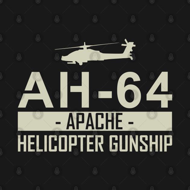 AH-64 Apache Helicopter Gunship by TCP