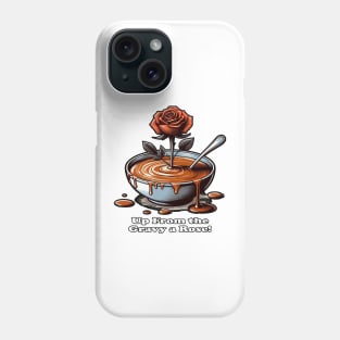 Up From the Gravy A Rose (Up From The Grave He Arose) Easter (Bright Image) Phone Case