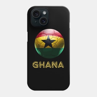 Ghana Flag Football Phone Case