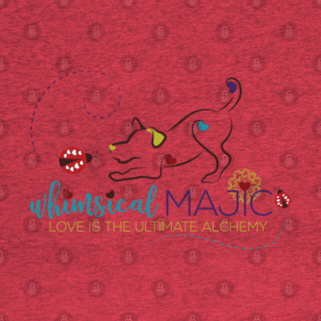 Discover Dog Logo Whimsical MAJIC - Dog - T-Shirt