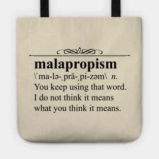 Malapropism Tote