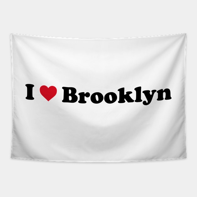 I Love Brooklyn Tapestry by Novel_Designs