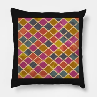 sophisticated Tile pattern Pillow