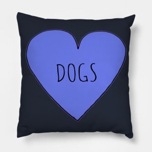 Dog Love Pillow