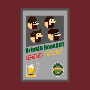 DrinkIN GeekOUT (Box Art) T-Shirt