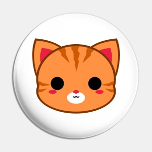 Cute Orange Ginger Cat Pin