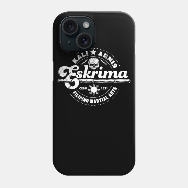 Eskrima Kali Arnis Phone Case by Black Tee Inc