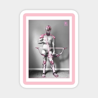 Otaku(x) X Pik - Pink Ranger -  by K Sensei Magnet